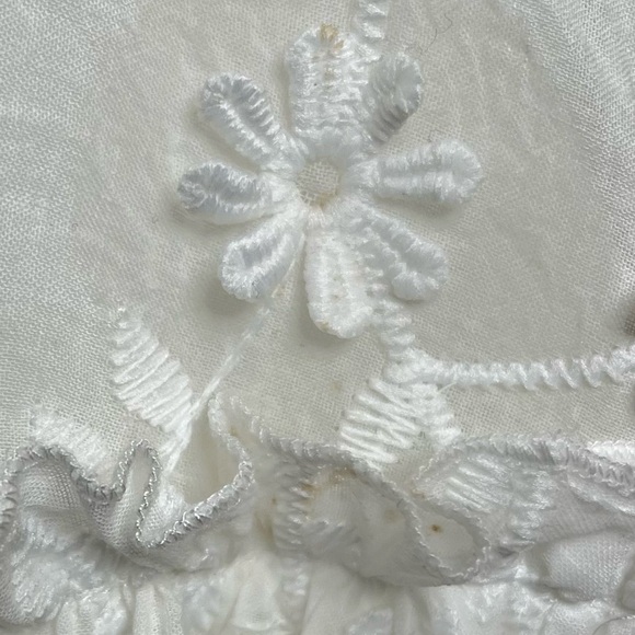 Showpo. Fancy A Spritz Square Neck Embroidered Mini Dress - Picture 10 of 14